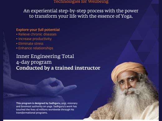 Inner Engineering in-person in Sarasota