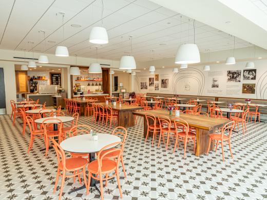 Sarasota Art Museum hosts Bistro Pop-Up Night Feb 4 with an after-hours tour of Janet Echelman: Radical Softness and a 4-course dinner by Chef Peyton Leffingwell of Constellation Culinary Group.