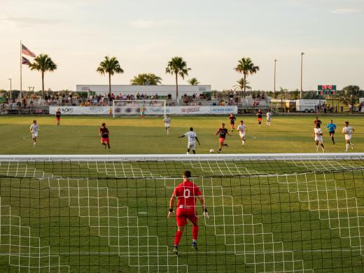 Paradise Playing at Premier Sports Campus 