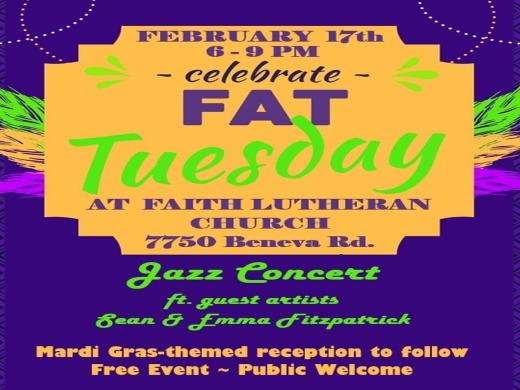 Fat Tuesday Jazz Concert