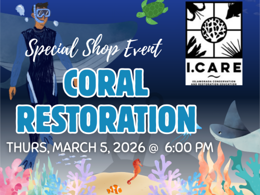 Join us at Florida Underwater Sports for this exciting presentation!