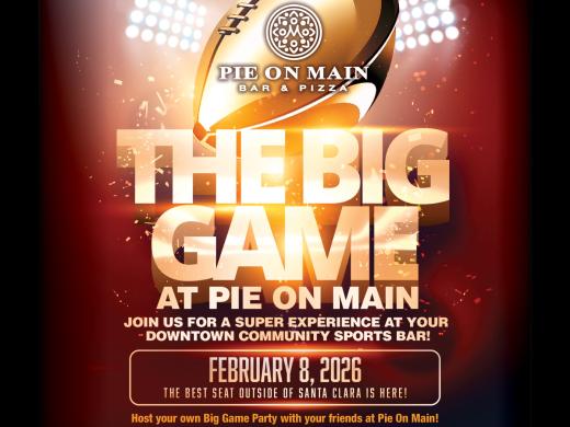 The Big Game at Pie On Main is ON!