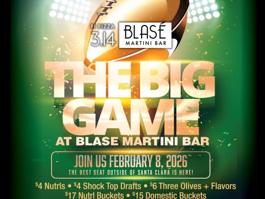Blase Martini Bar presents: The Best Seat in the House for The Big Game!