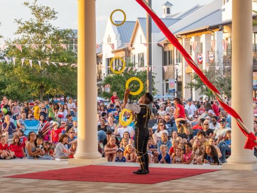 Sights + Sounds at Waterside Place: The Circus Arts Conservatory