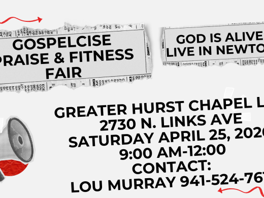 Gospelcise: Praise & Fitness Fair is a FREE community event that brings together faith, fitness, and wellness through uplifting gospel-inspired movement and music. The event will also offer free health screenings and wellness resources to support healthy living in the community.