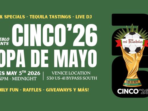 Banner with event info