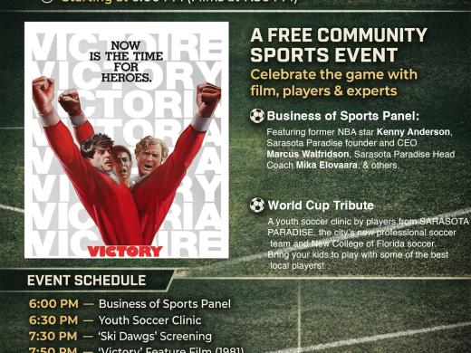 World Cup Youth Clinic this Friday (FREE) with Sarasota Paradise