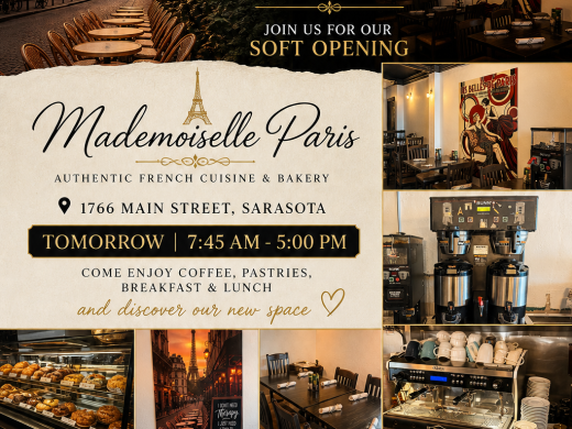 Soft Opening May 5th 