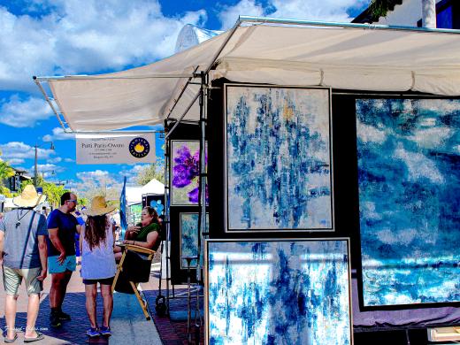 art booth