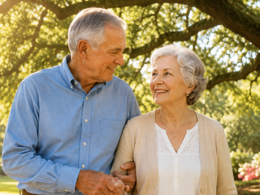 Couple Caring for Each Other.