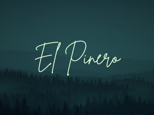 Title Treatment of El Pinero, short film