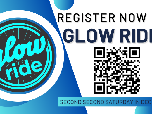 Book now to join the glow ride