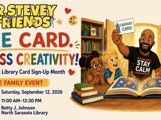 Come read. Come create. Come play. Discover what your library card can unlock!