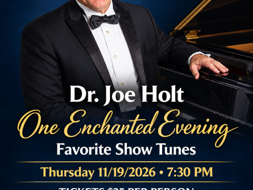 Dr. Joe Holt performing One Enchanted Evening - Favorite Show Tunes!