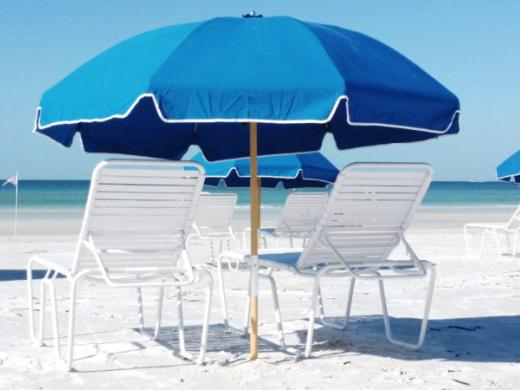 Discounted Lounge Chair Rentals on Siesta Key Private Beach Discounted Lounge Chair Rentals on Siesta Key Private Beach Photo