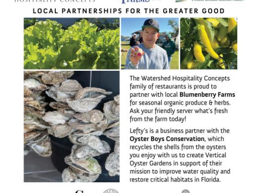 Watershed Hospitality Concepts Local Partnerships for the Greater Good Photo
