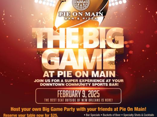 The Big Game at Pie On Main is ON! Photo