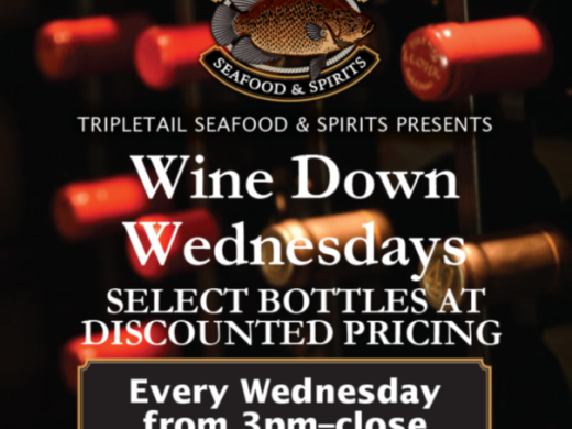 Wine Down Wednesdays at Tripletail Seafood & Spirits Photo