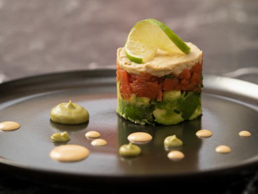 Green Zebra Salmon Tartare Photo 2
