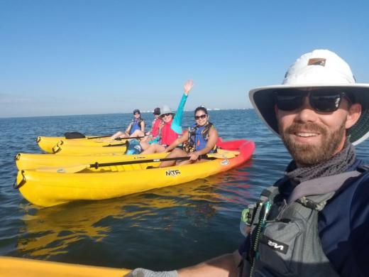 Kayak Tour Guide Selfie - Rideandpaddlethebay.com Photo 8