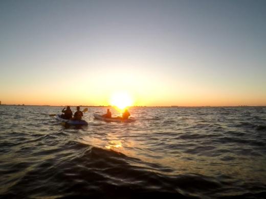 Kayak Sunset The Bay - RideAndPaddleTheBay.com Photo 10