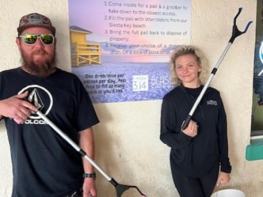 Blase Martini Bar's Keep Our Beaches Clean Initiative - Before the 20th century, Siesta Key was known as Little Sarasota Key or Sarasota Key and mostly uninhabited. The only way to get to the islan... Photo 8