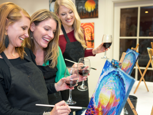 Lifestyle - Painting, Drinking, and #SquadGoals
Right when you thought you were out of girls' night out ideas — you found the most creative one yet! Save the date for a BYOW (bring your own wine)... Photo 2