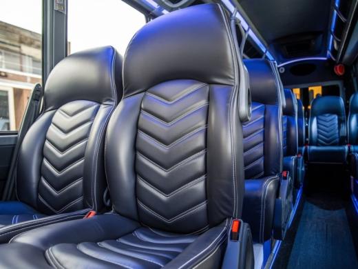Charter Bus Seats Photo