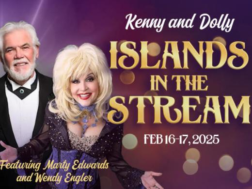 Islands  in the Stream - Valentine weekend, Feb 16-17,  with the world's most popular Kenny and Dolly impersonators. Enjoy the hits you love. Photo 4