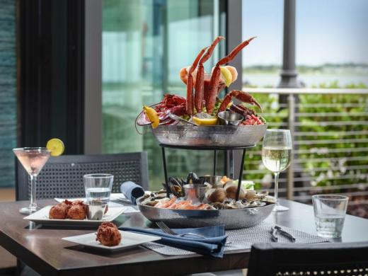 Deep Lagoon Table Spread Photo
