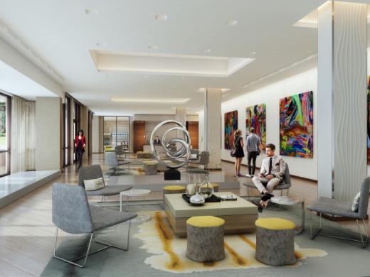 Hotel Lobby - Lobby of the Art Ovation Hotel Photo 7