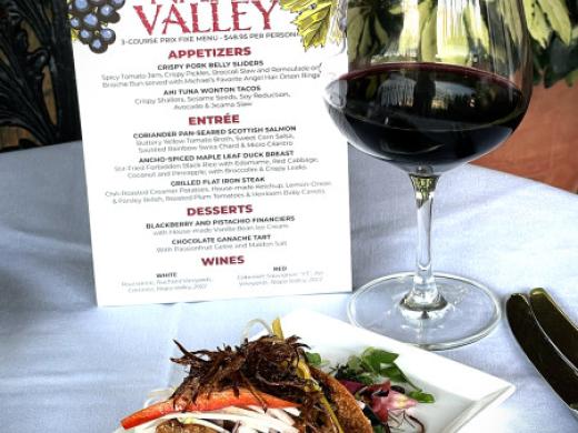 Ahi Tuna Wonton Taco and Paired Wine Photo 8