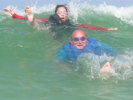 Ocean 101 Course - In 3 days, students progressed to this. They're happy sans life jackets, too. Photo 6