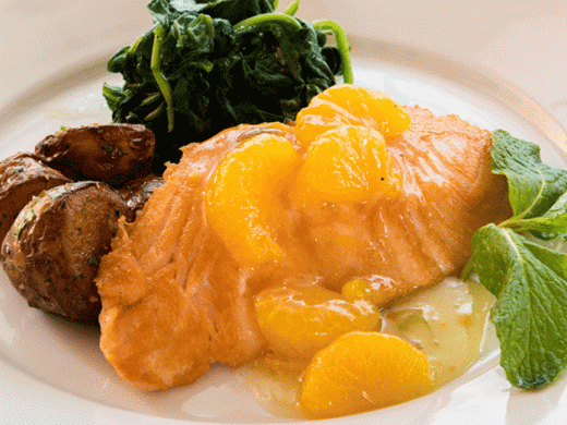 Salmone Grilled Atlantic - Salmone Grilled Atlantic : salmon, local orange 
blossom honey, and citrus glaze Photo 15