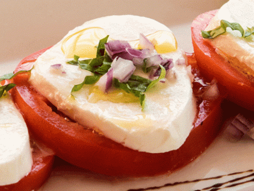Bevardi's Salute Restaurant's Caprese Appetizer - Garden-fresh tomatoes, fresh mozzarella, olive oil, hint of basil Photo 5