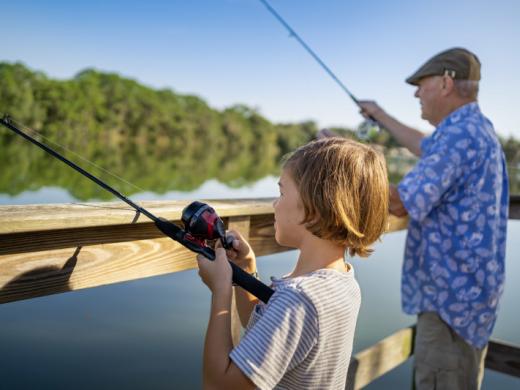 Fishing on Lake Ibis Photo 7