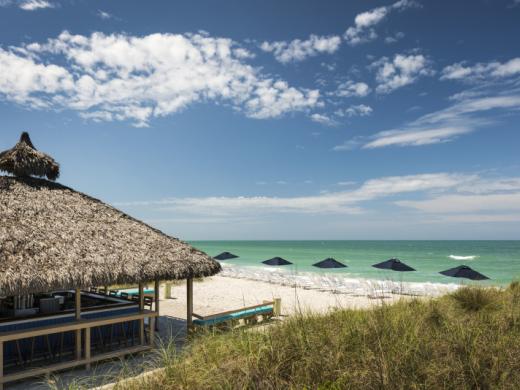 The Ritz-Carlton Beach Club - The Lido Key Tiki Bar at The Ritz-Carlton Beach Club on Lido Key Photo 5