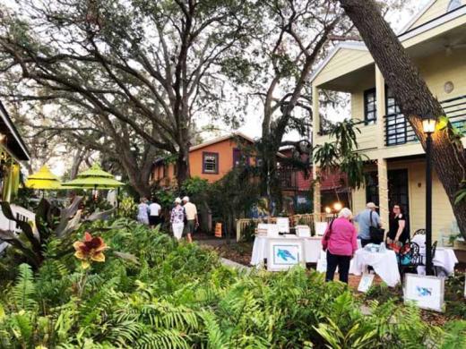 Artwalk view - Stroll under beautiful oaks and see wonderful art! Photo 4