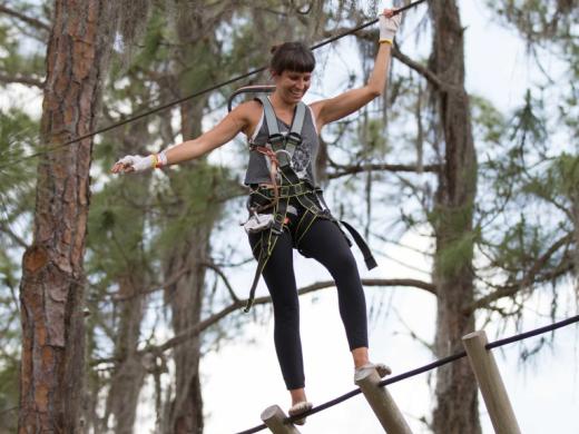 We have over 100 treetop obstacles Photo 6