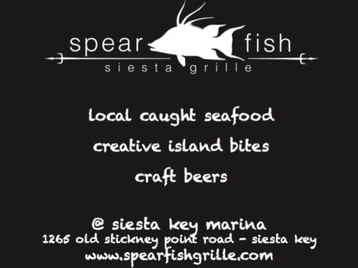 Spearfish Grille - Located at Siesta Key Marina, Spearfish Grille is a purveyor of Relaxed Island Dining. Photo