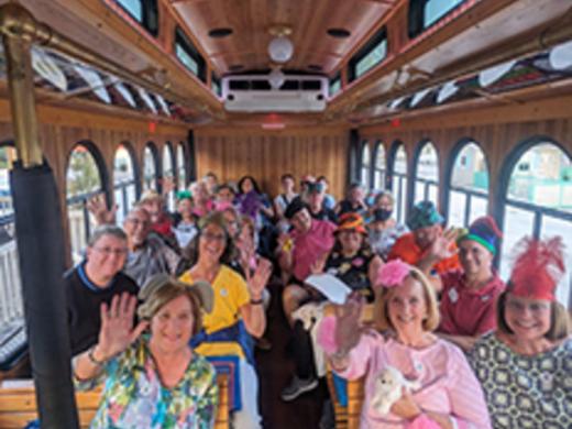 Great group activity! - Fun on the Murder Mystery Trolley! Photo 27
