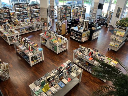 Inside Bookstore1Sarasota - View of Bookstore1's sales floor from our loft. Photo