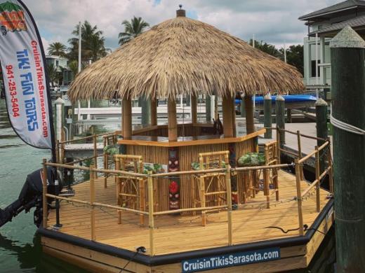 Tiki Time - Siesta Tiki 1 is all cleaned up and ready to go for the next FUN tour!! Photo