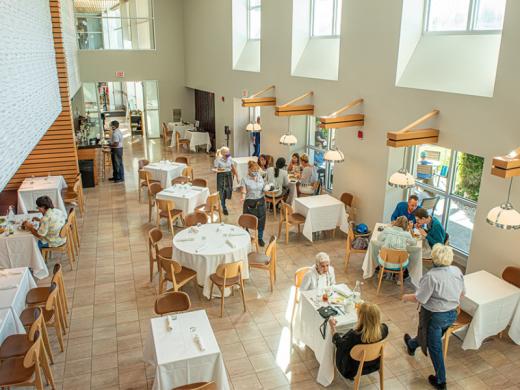 The Ringling Grillroom, indoor dining - The Ringling Grillroom is a Modern American restaurant and a favorite go-to for special occasions and casual lunch get-togethers alike. Photo