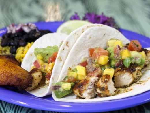 Cha Cha Coconuts - Our island-inspired menu includes such tropical delights as Jamaican Jerk Chicken Tacos are filled with grilled, boneless breast of chicken diced and basted with our jerk marinad... Photo 3