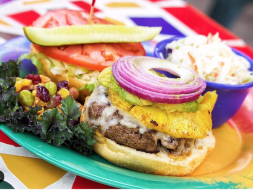 Cha Cha Coconuts - Burger lovers - you know who you are - we dare you to resist our Flyin’ Hawaiian Burger. The half-pound burger topped with grilled pineapple, avocado, red onion and Swiss chees... Photo 6