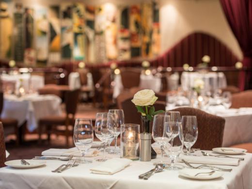 Michael's On East Restaurant - The restaurant venue in its entirety accommodates up to 150 guests for a seated event or to up 300 guests for a reception. Photo 20