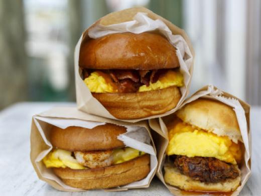 Ultimate Breakfast Sandwich - Choose from our three Ultimate Breakfast Sandwiches!  Great for dine in or carry-out (especially by boat!) Try The Classic, The Casey Key, or the Mother & Child Reunion Photo 8