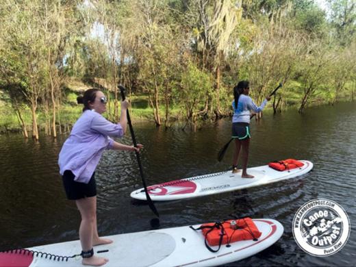 SUP - Paddleboarding the Peace is a healthy and relaxing way to get a workout. Photo 2