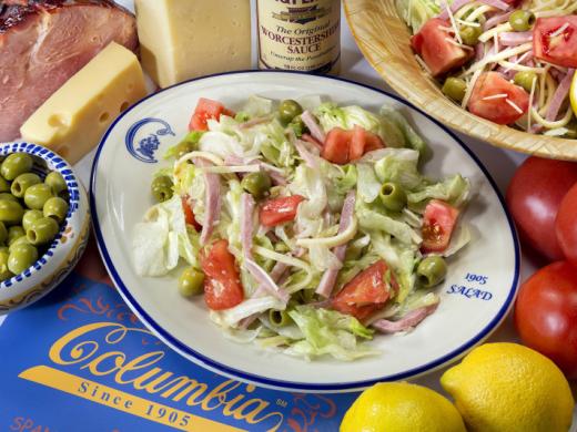 The Columbia’s Original “1905” Salad® - The Columbia’s Original “1905” Salad®
The Columbia’s legendary salad tossed at your table. Crisp iceberg lettuce with julienne of baked ham, ... Photo 4